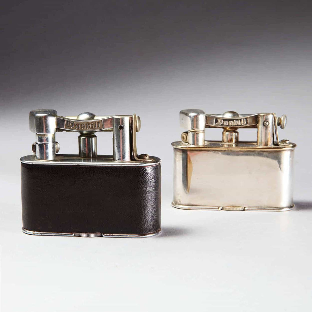 Two Half Giant Dunhill Lighters