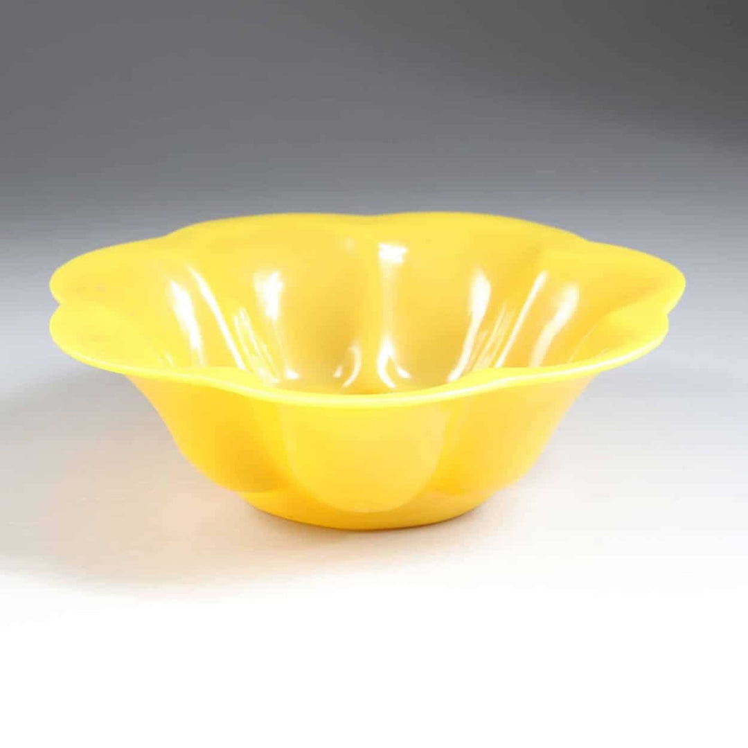 Yellow Peking Glass Bowl