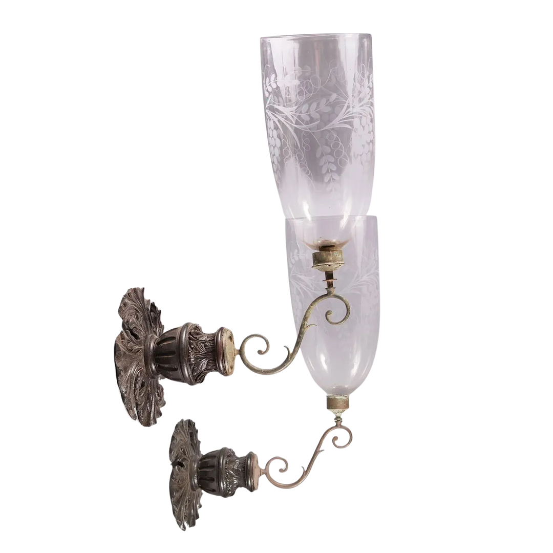 Pair of Anglo Indian Wall Lights
