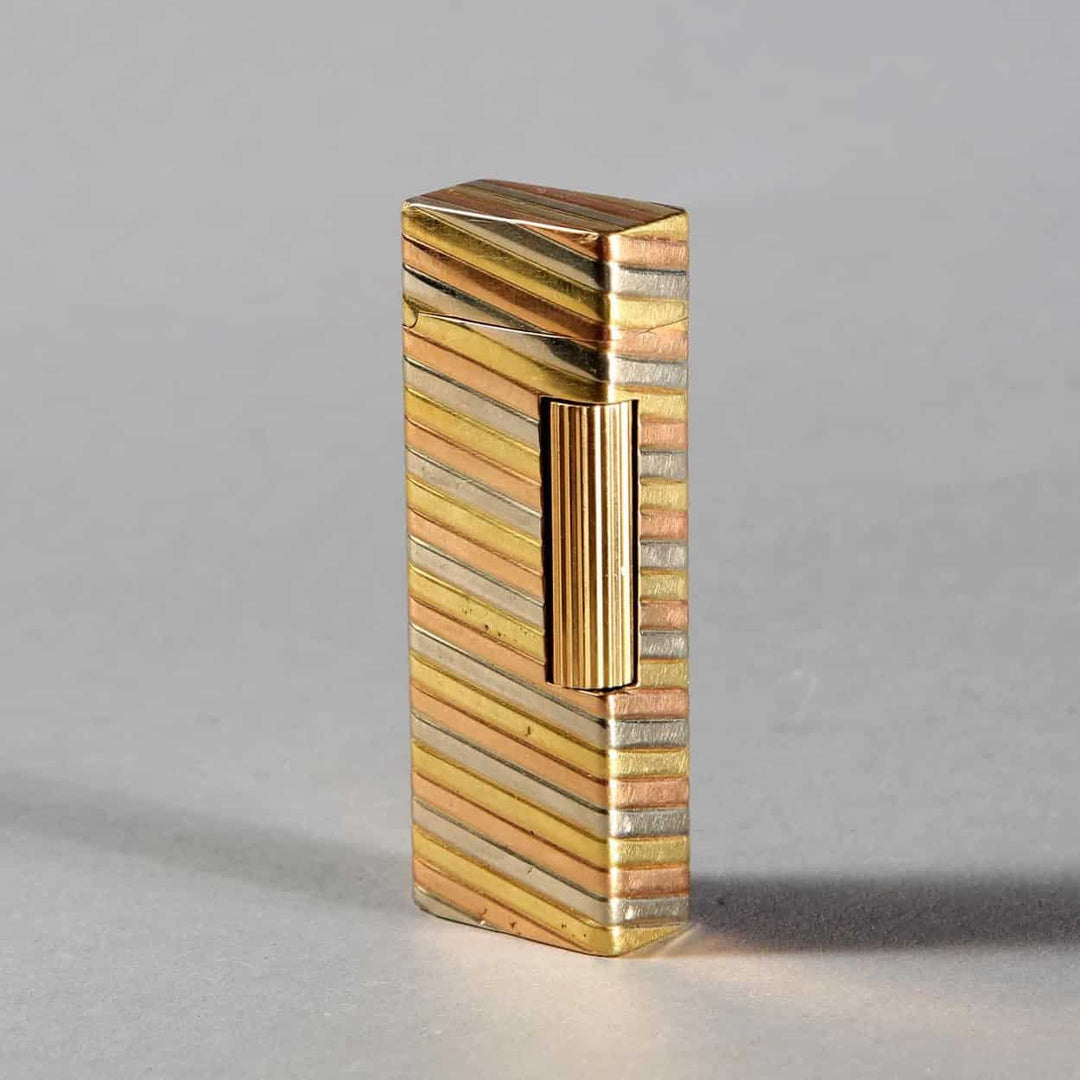 Three Tone Gold 18k Outer Jacket Rollagas Lighter