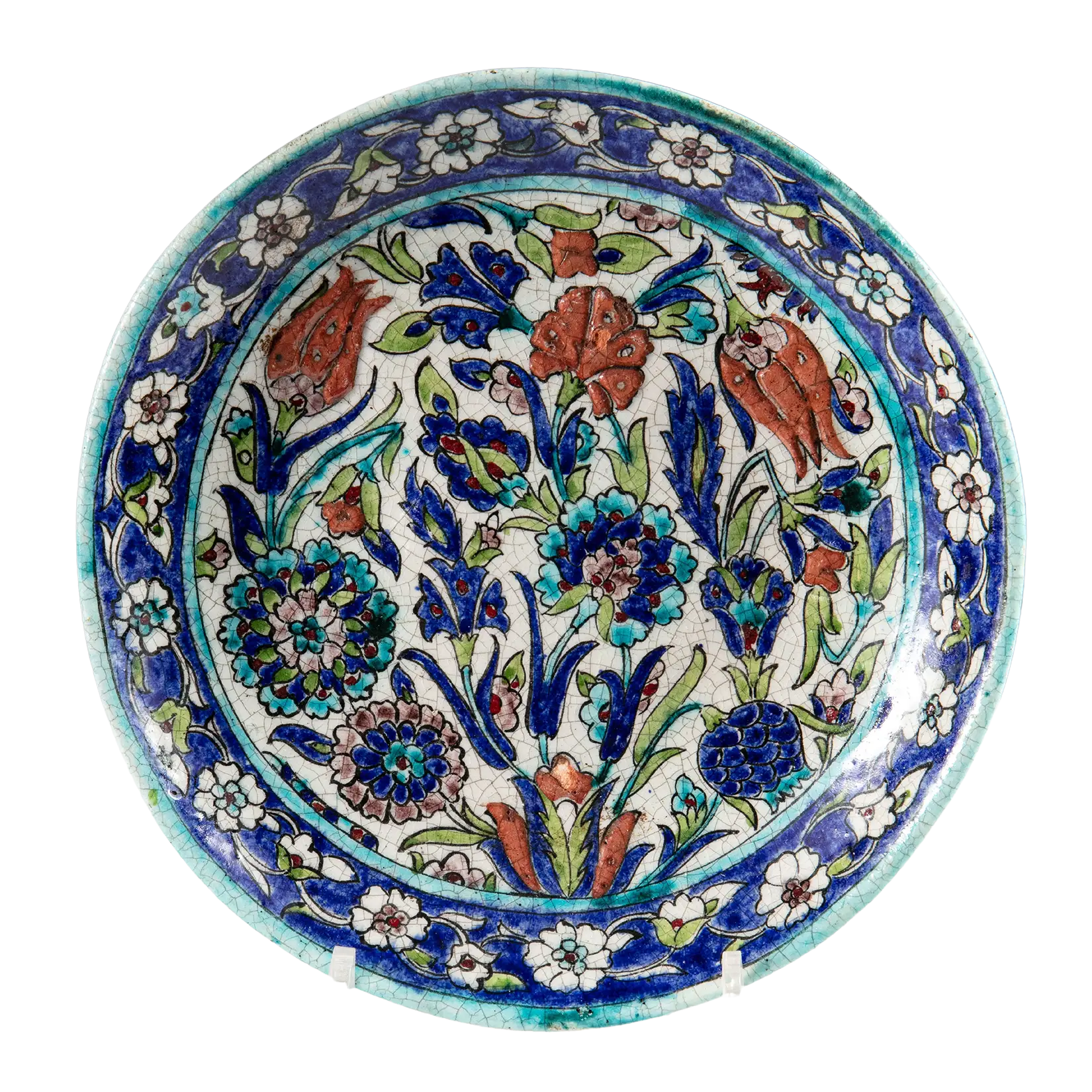 18th-Century Ottoman Iznik Plate Discovery | Nicholas Wells Antiques