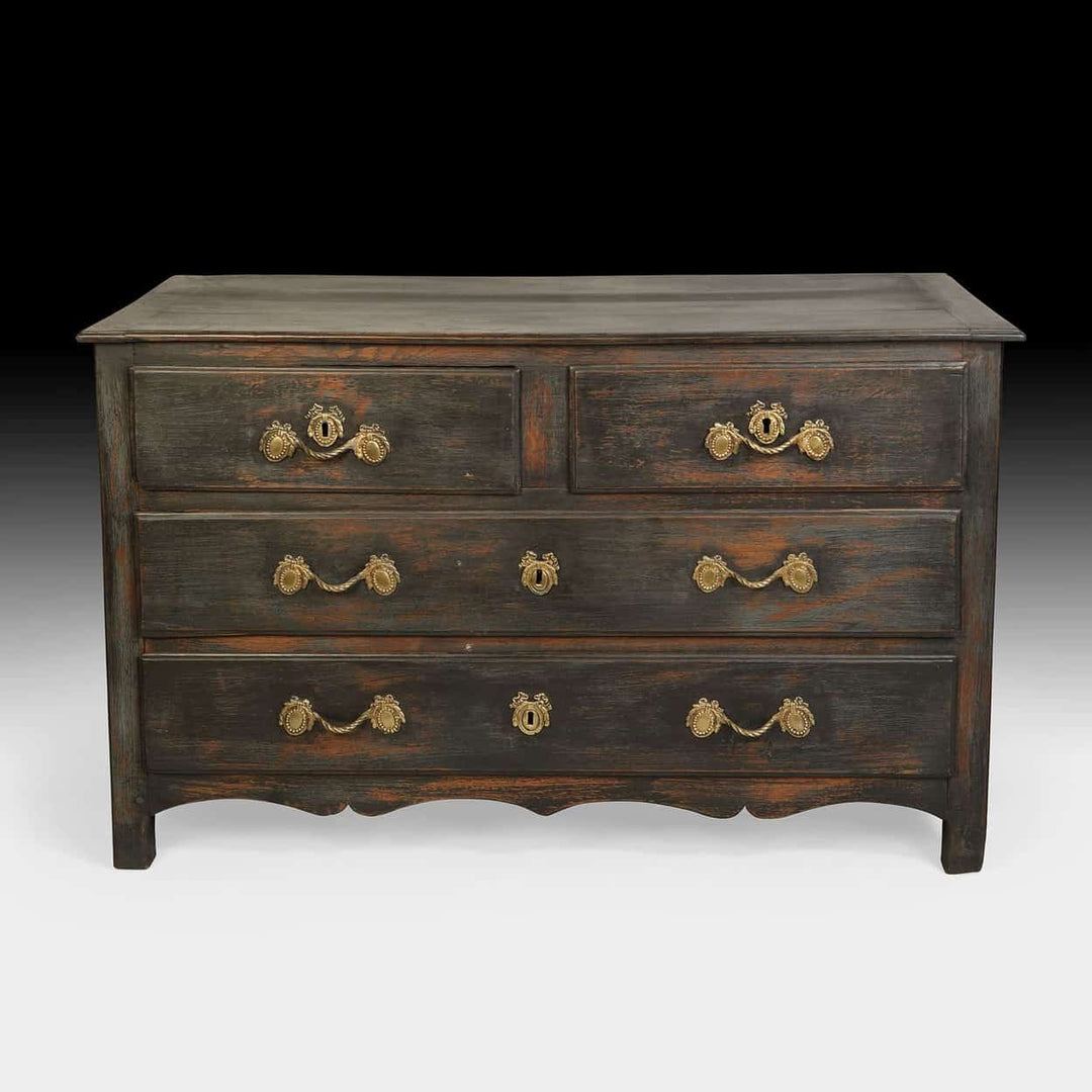 French Ebonised Louis XV Commode