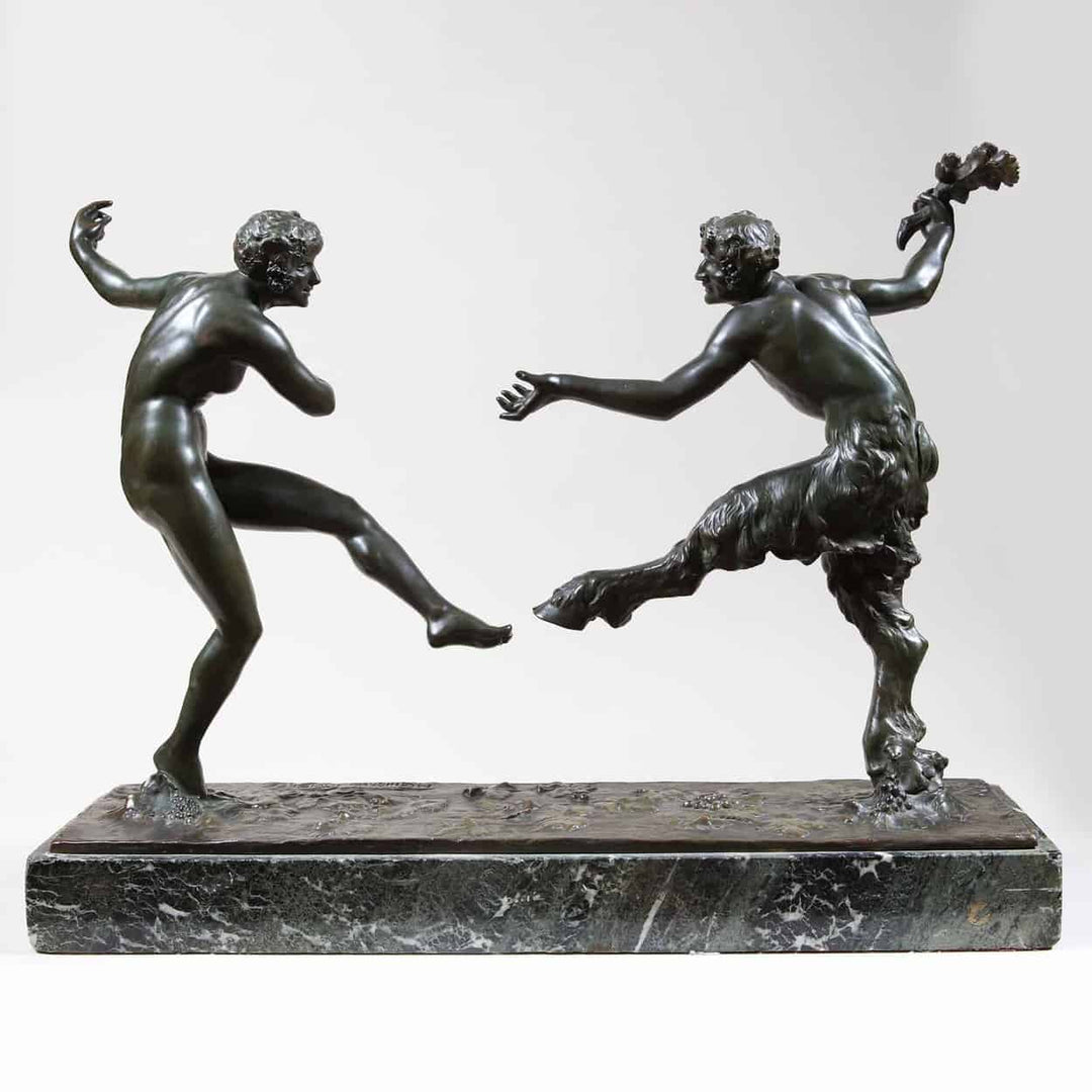 MAURICE GUIRAUD RIVIERE (1881-1947) Bronze Figural Group