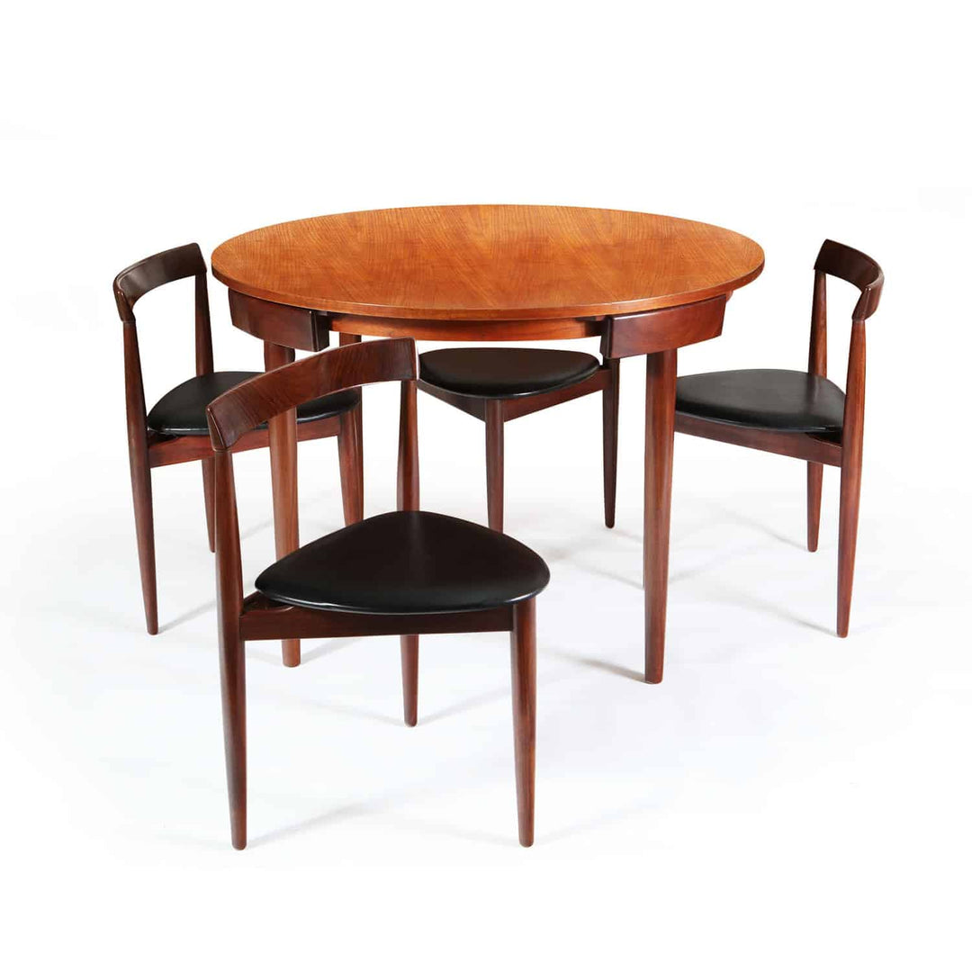 Hans Olsen ||| FREM RØJLE Table & Chairs ||| Danish Mid Century Modern Furniture