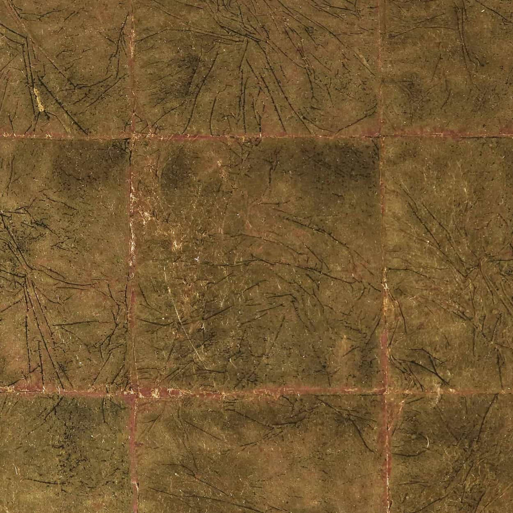 Maison Jansen Pair of Gunmetal End Tables by Guy Lefevre with eglomisé glass tops and gold leaf backs