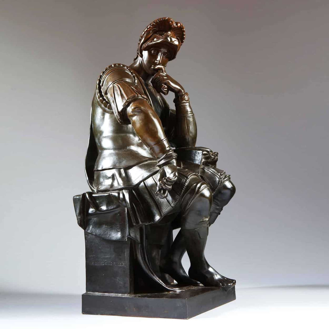 Lorenzo de Medici F Barbedienne after Michelangelo
