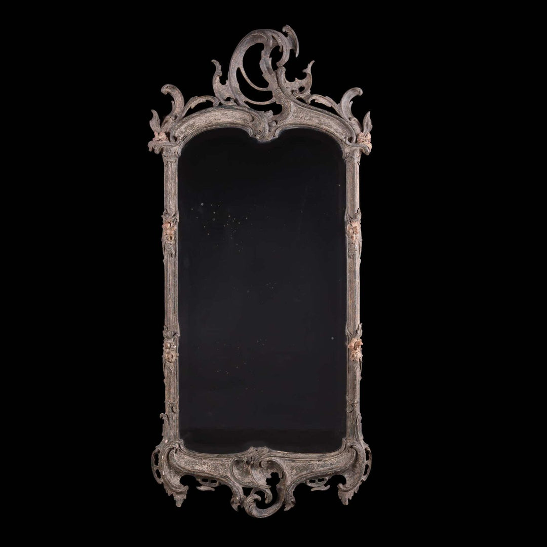 18th Century German Rococo Pier mirror