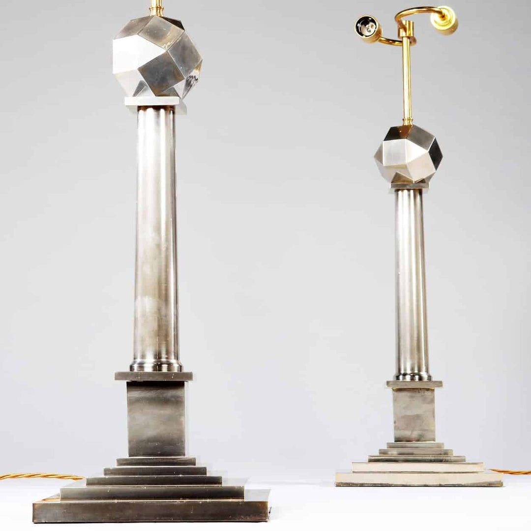 Impressive Pair Of Vintage Table Lamps