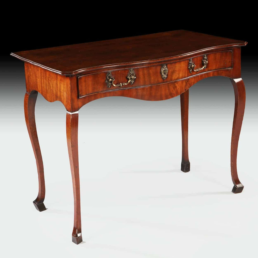 George III Mahogany Chippendale Side Table