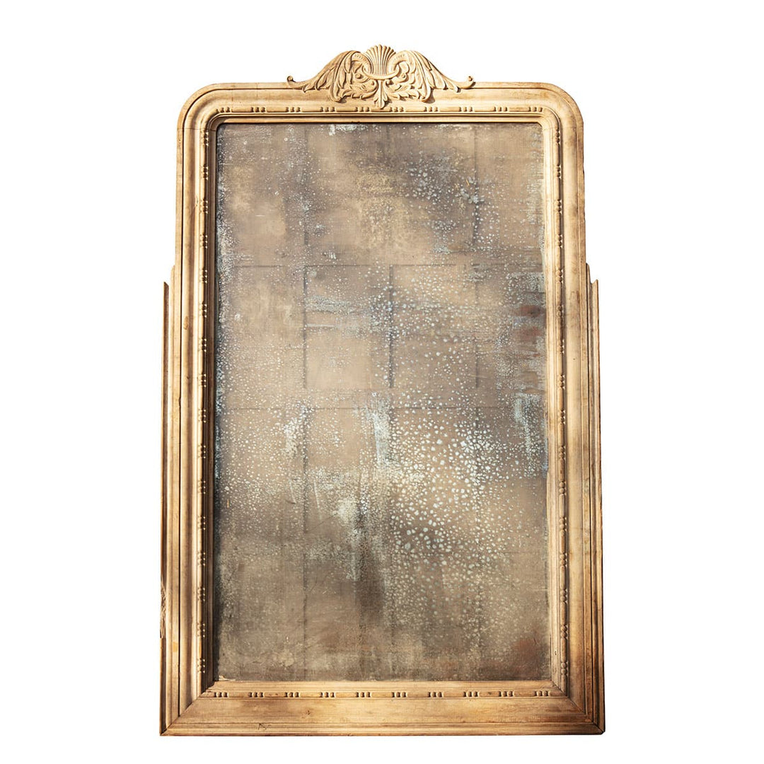 Two Large Victorian Over Mantel Mirrors