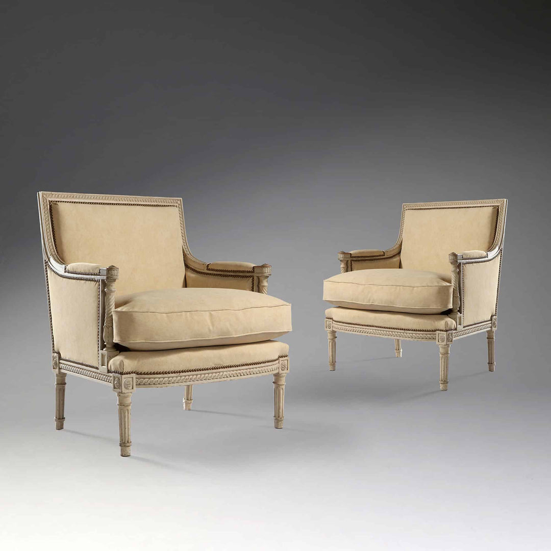 Pair of Marquises a La Reine after a Model by Jacob