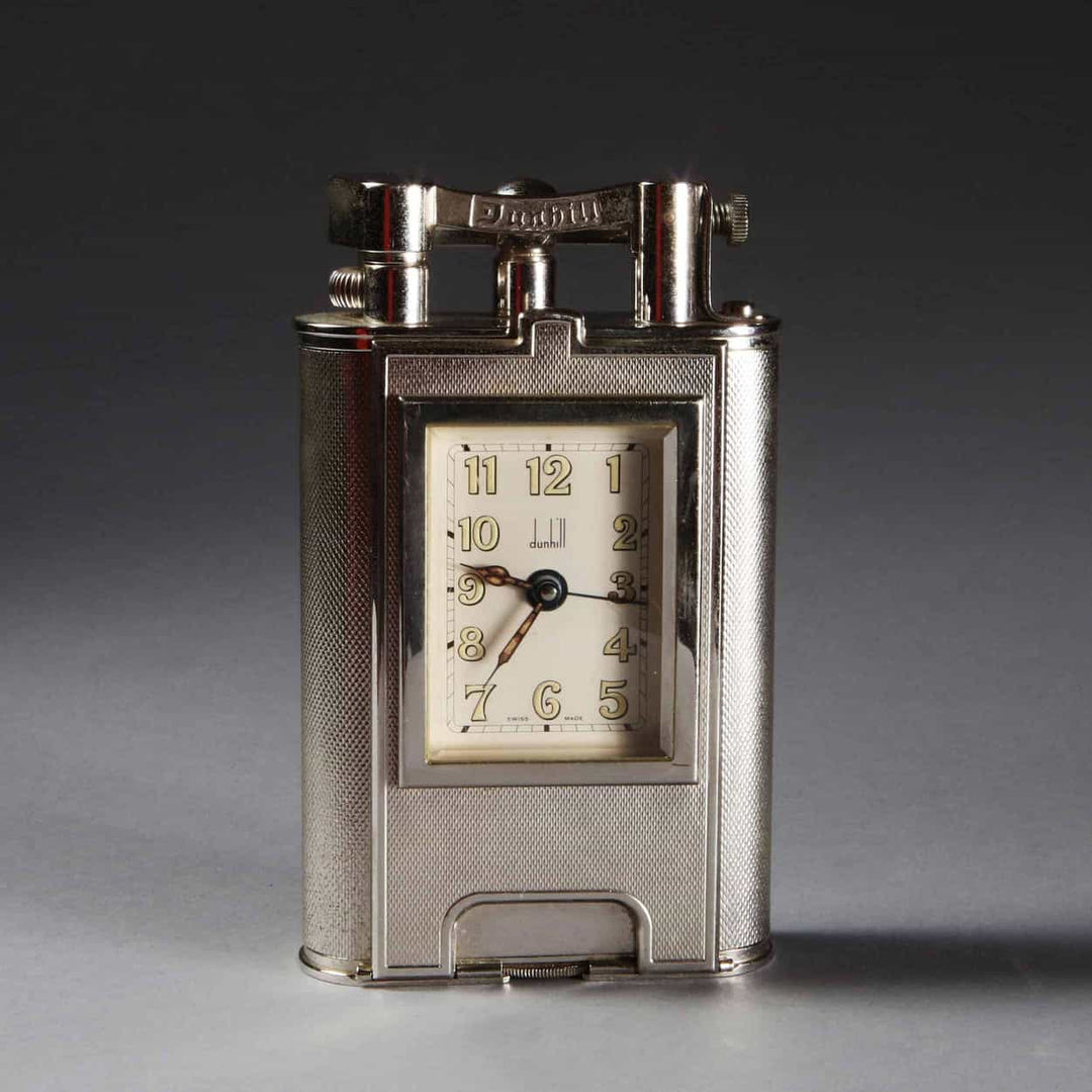 Charleston Limited Edition Giant Dunhill Table Lighter with Clock