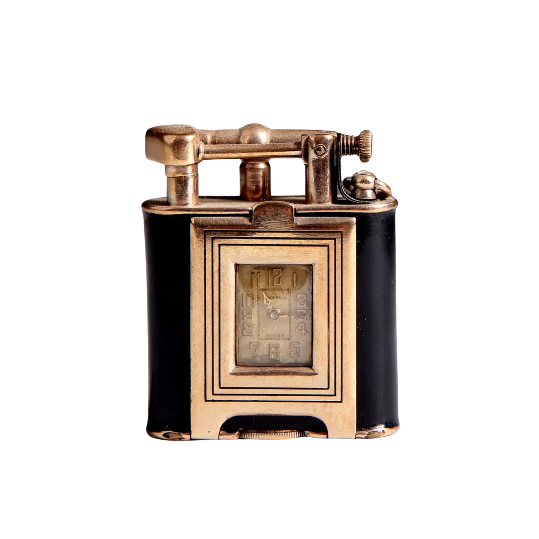 Dunhill Unique A 9K Gold/Lacquer Watch Lighter