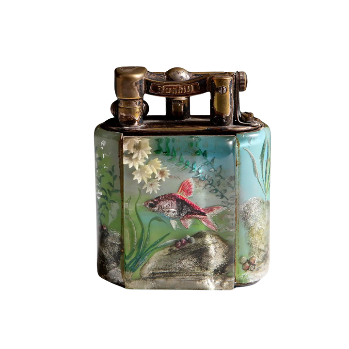 Service Size Dunhill Aquarium Pocket Lighter
