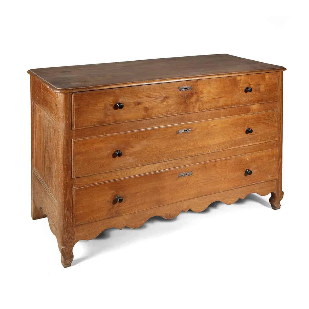 French Pantaloniere Commode 18th Century Oak