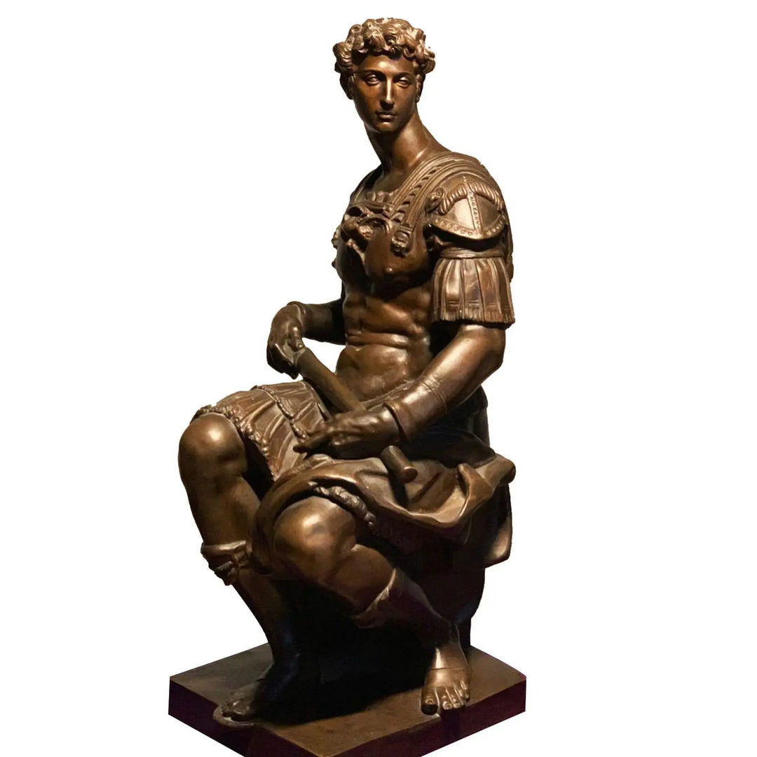 Bronze Statue of Giuliano de Medici as Roman Consul, After Michelangelo