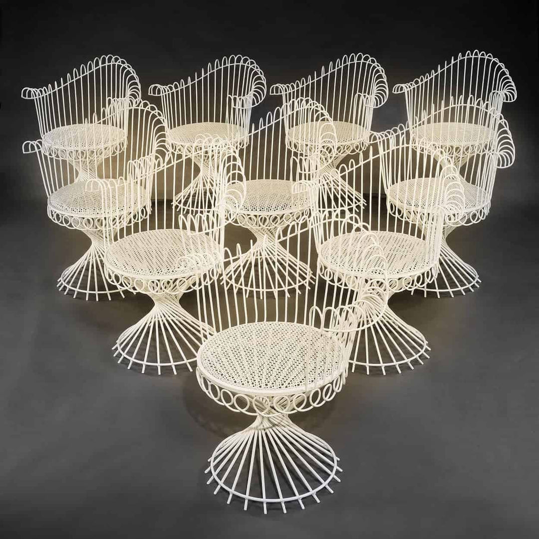 Mathieu Mategot Antheor Armchairs
