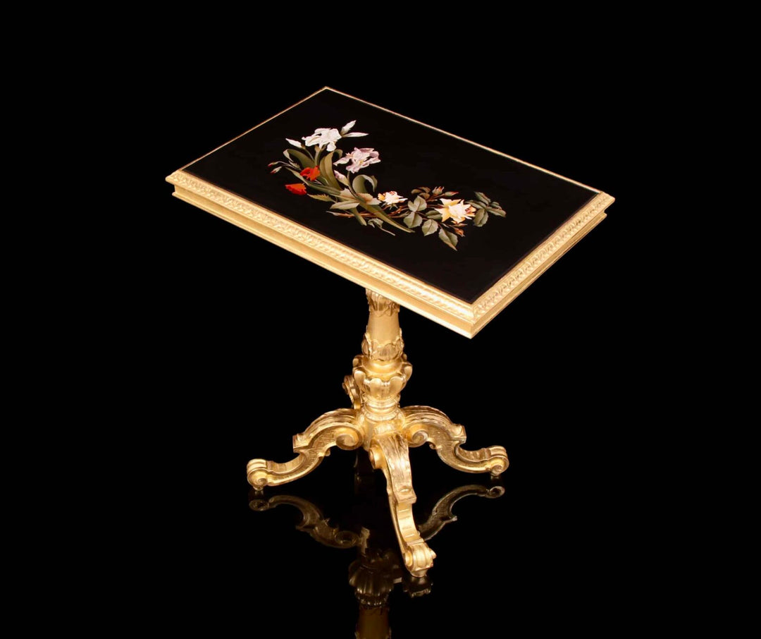 Florentine Pietra Dura Giltwood Centre Table