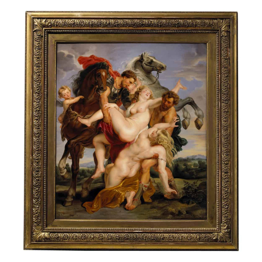 KPM Porcelain Panel: The Rape after Rubens