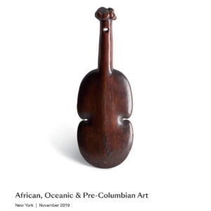 Maori Kotiate Hand Club New Zealand made of Vesi wood 18th century traditional ceremonial weapon.