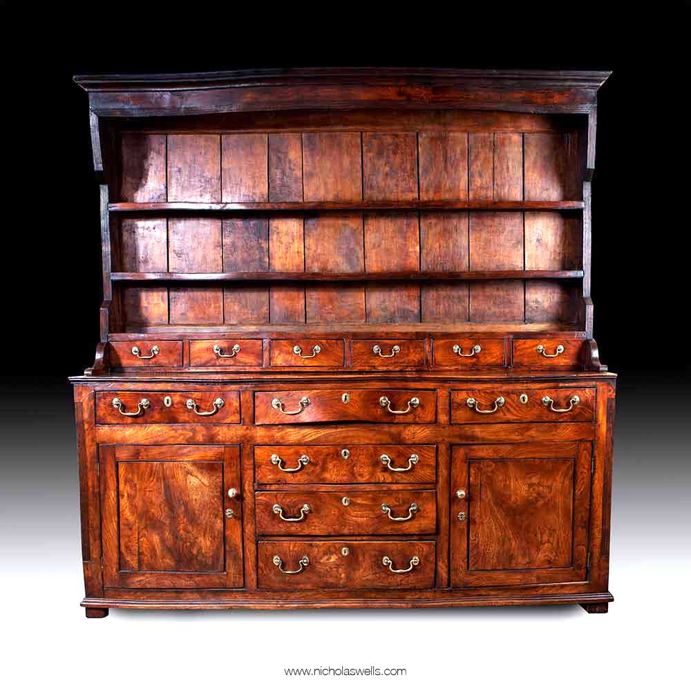 A Fine Welsh Elm Dresser