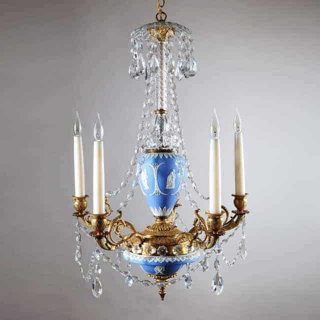 Antique Wedgwood Regency Chandelier