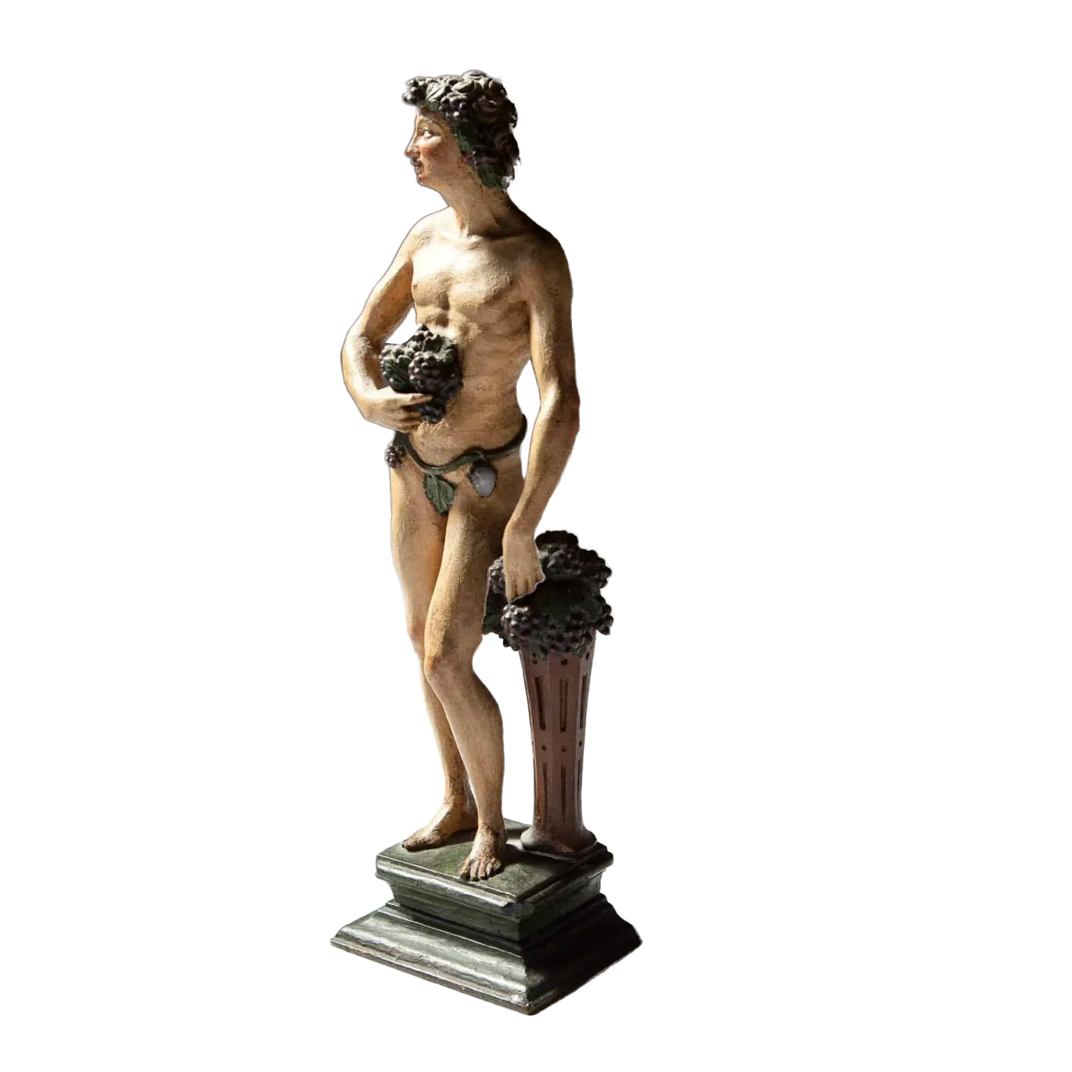 Bacchus WL-003 See through black 美品 Flemish Carved Bacchus Figure - A Remarkable Discovery – Nicholas