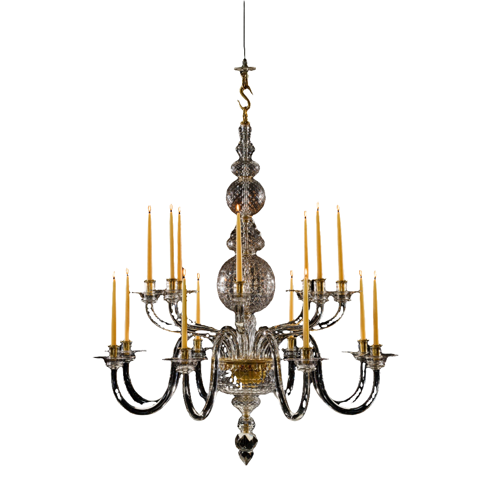 Two tier 16 branch Thornham Hall chandelier
