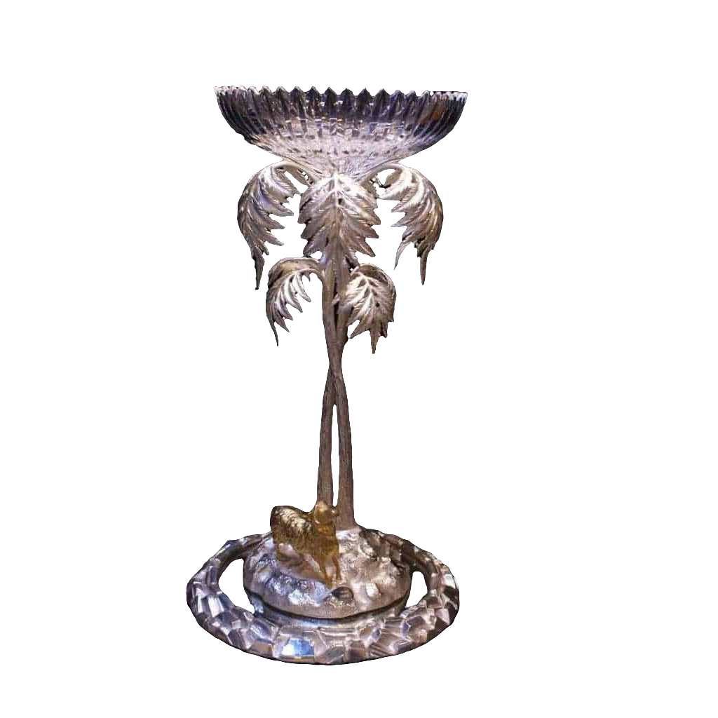 Silver centrepiece by T. Bradbury & Sons