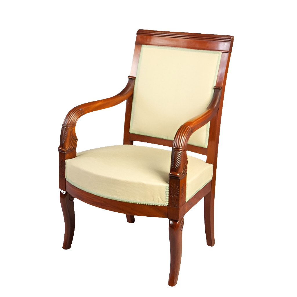 Empire Mahogany Armchair