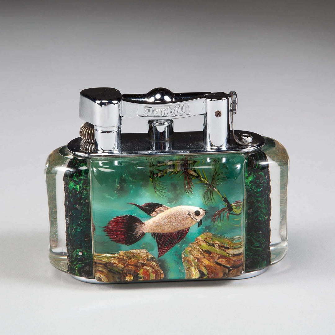 Early Dunhill Aquarium Table Lighter