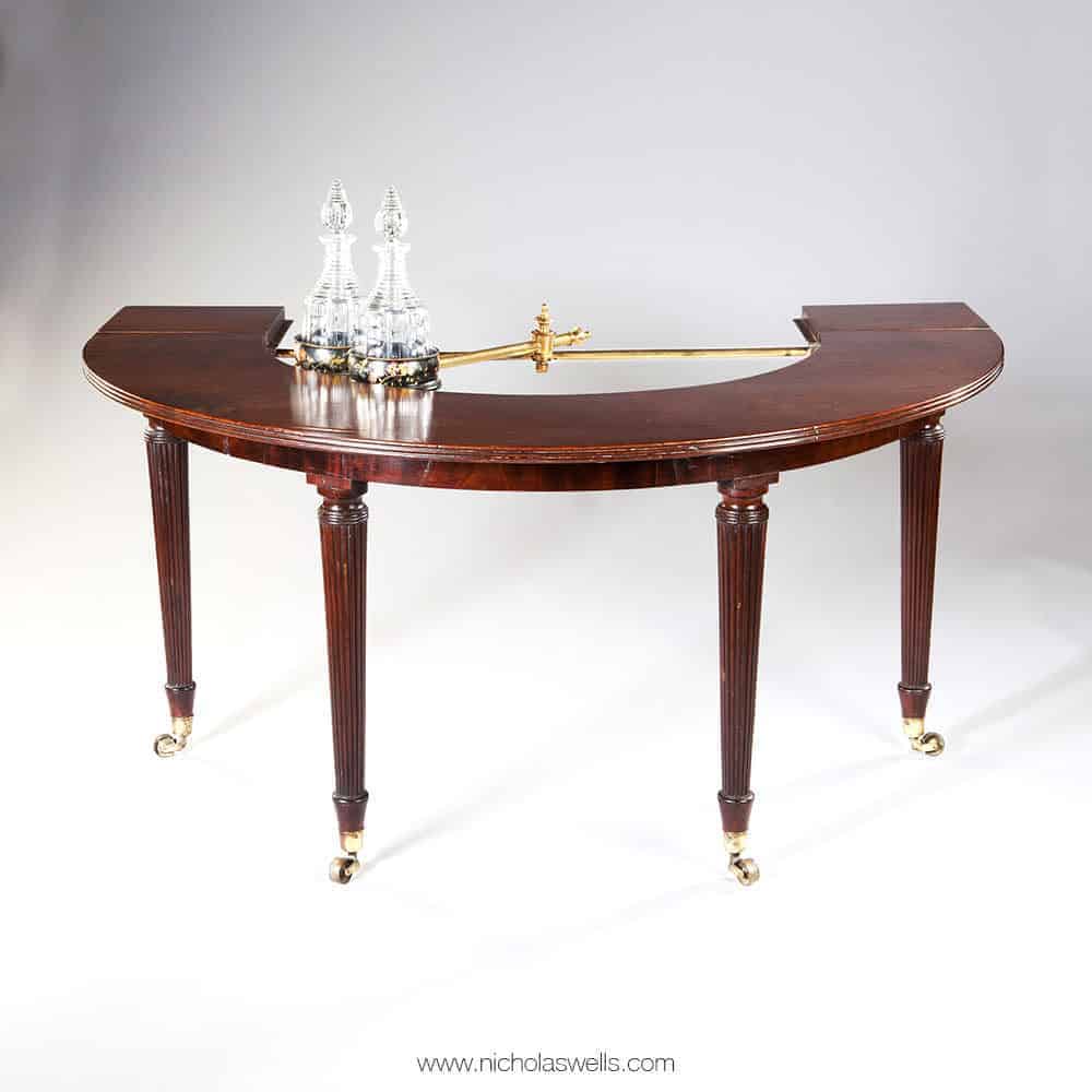 Rare Regency Mahogany Hunt Table Attributed To Gillows