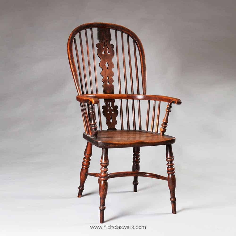Yew Wood Windsor Chair