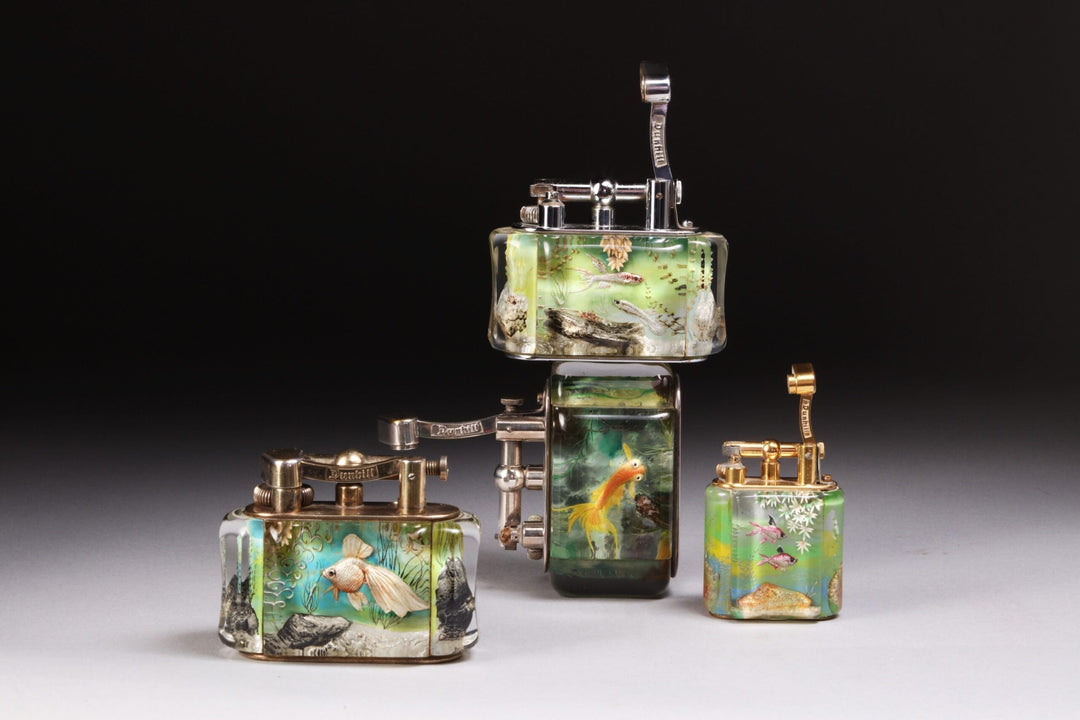 Spellbound By Vintage Dunhill Aquarium Lighters