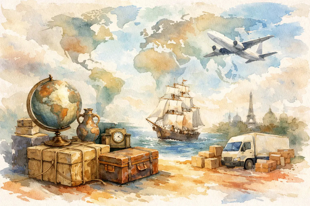 Insured Worldwide Antique Shipping Explained
