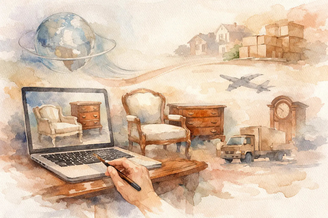 How to Buy Period Furniture Remotely with Confidence