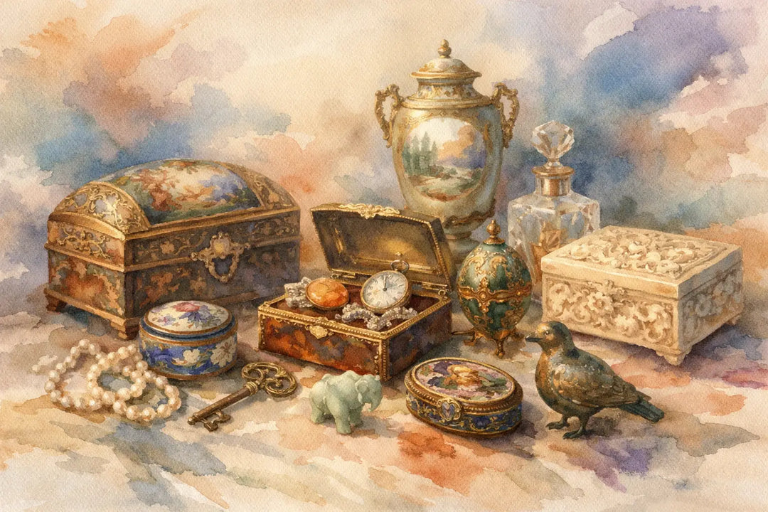 Antique Boxes and Objets Worth Collecting