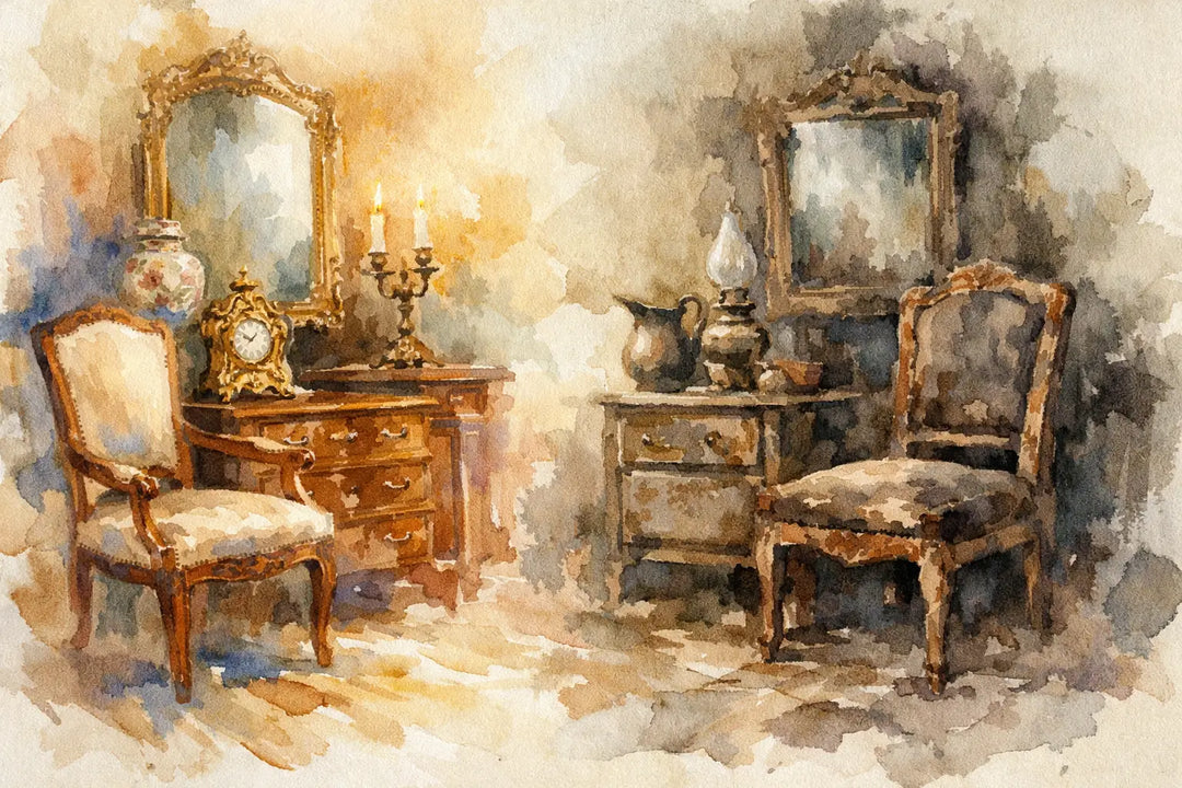 Restored Antiques Versus Untouched Originals