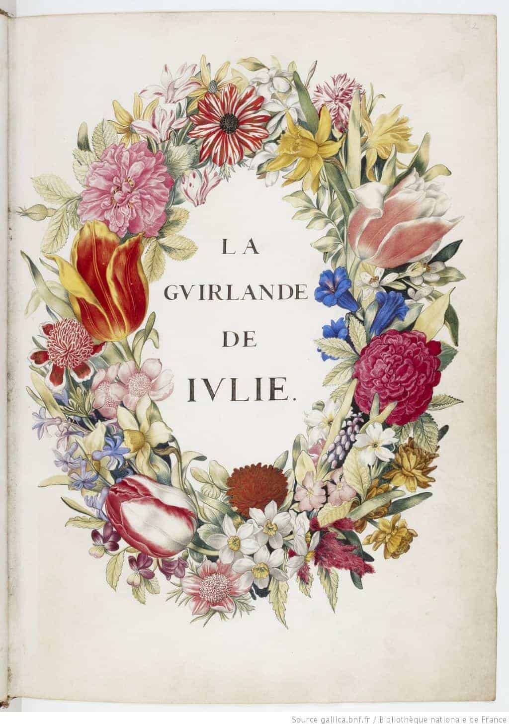 La Guirlande de Julie - a floral masterpiece