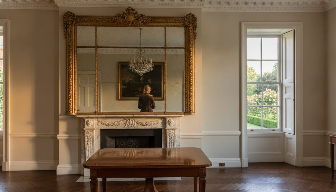 Antique Overmantel Mirrors: A Connoisseur’s Guide to Style and Provenance