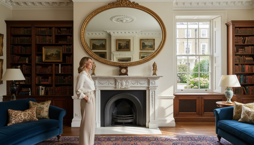 Antique Convex Mirrors in London: A Connoisseur’s Guide to Regency Elegance