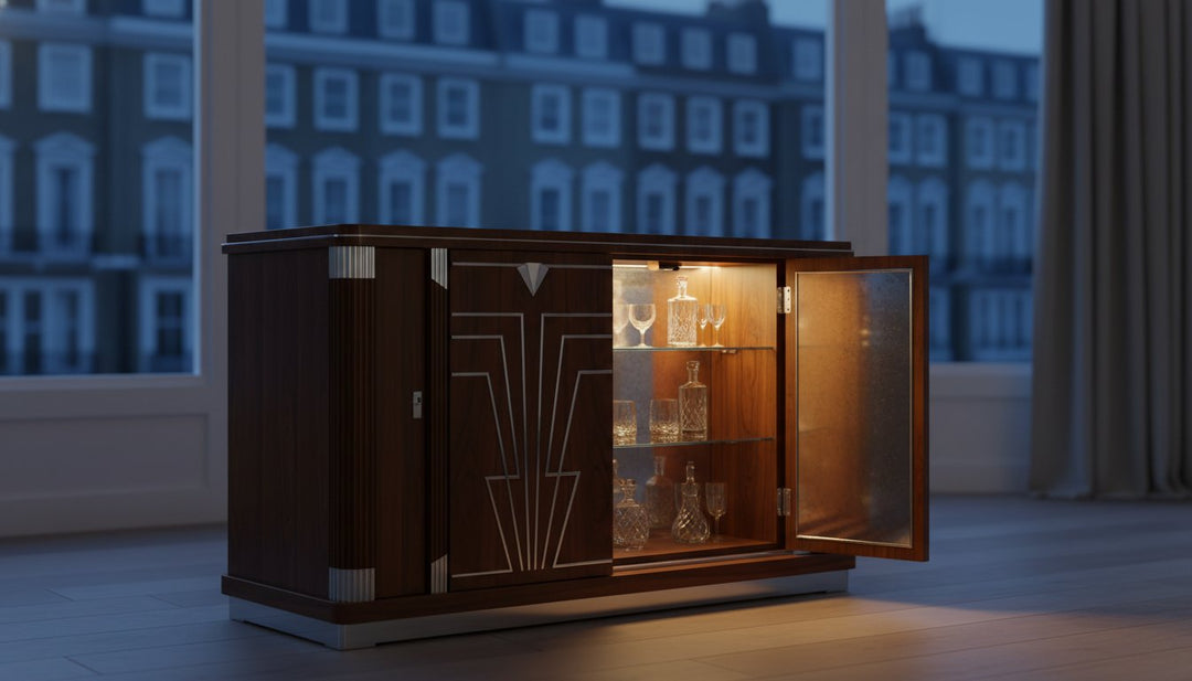 The Vintage Bar Cabinet: A Guide to Convivial Elegance