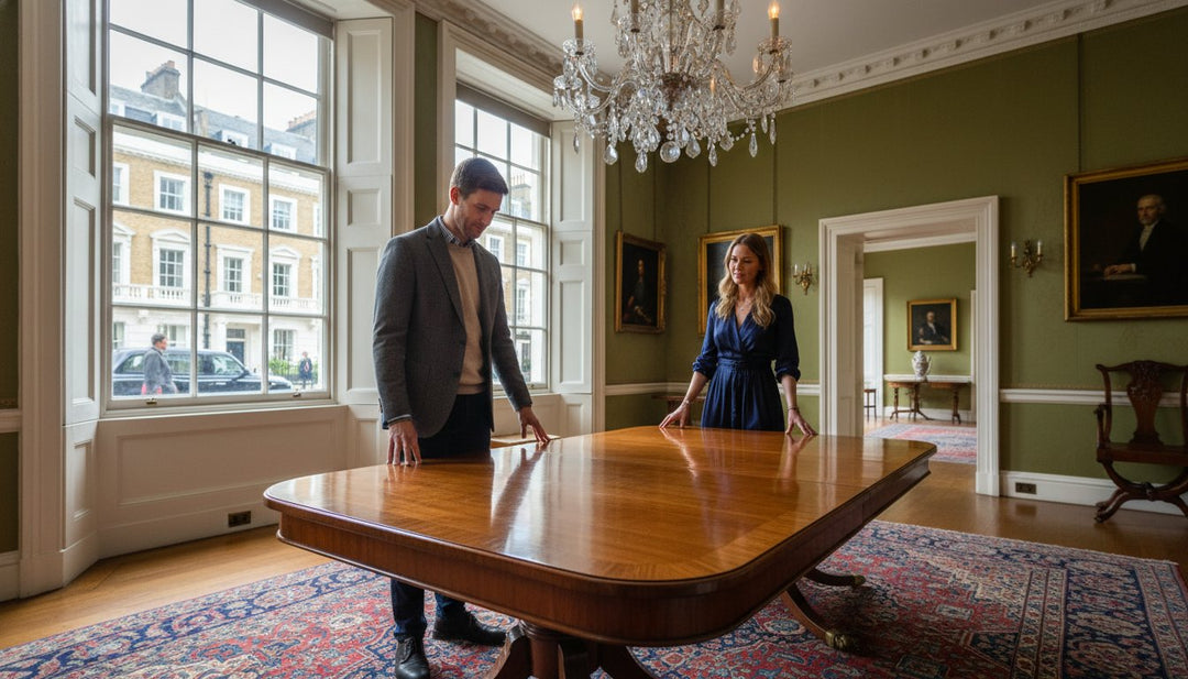 How to Choose the Right Antique Dining Table for Your Home: Size, Style, and Craftsmanship