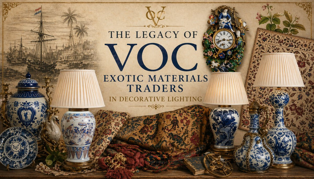 THE LEGACY OF VOC EXOTIC MATERIALS TRADERS IN DECORATIVE LIGHTING