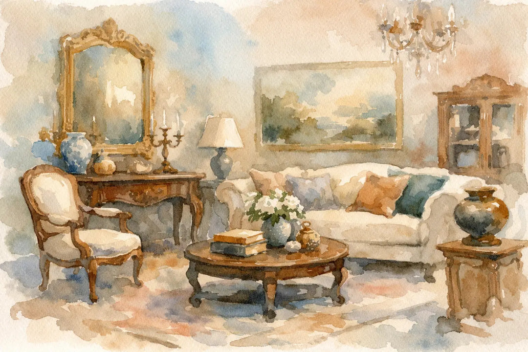 How to Furnish With Antiques Well