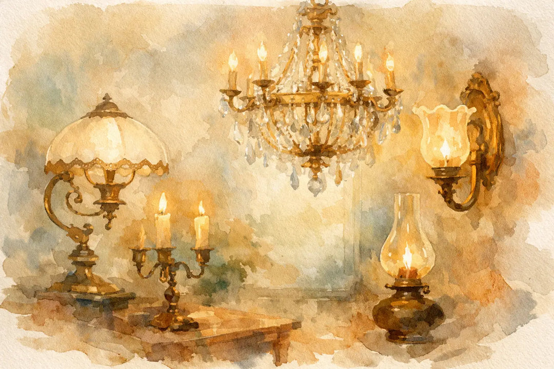 Antique Lighting for Interiors That Lasts