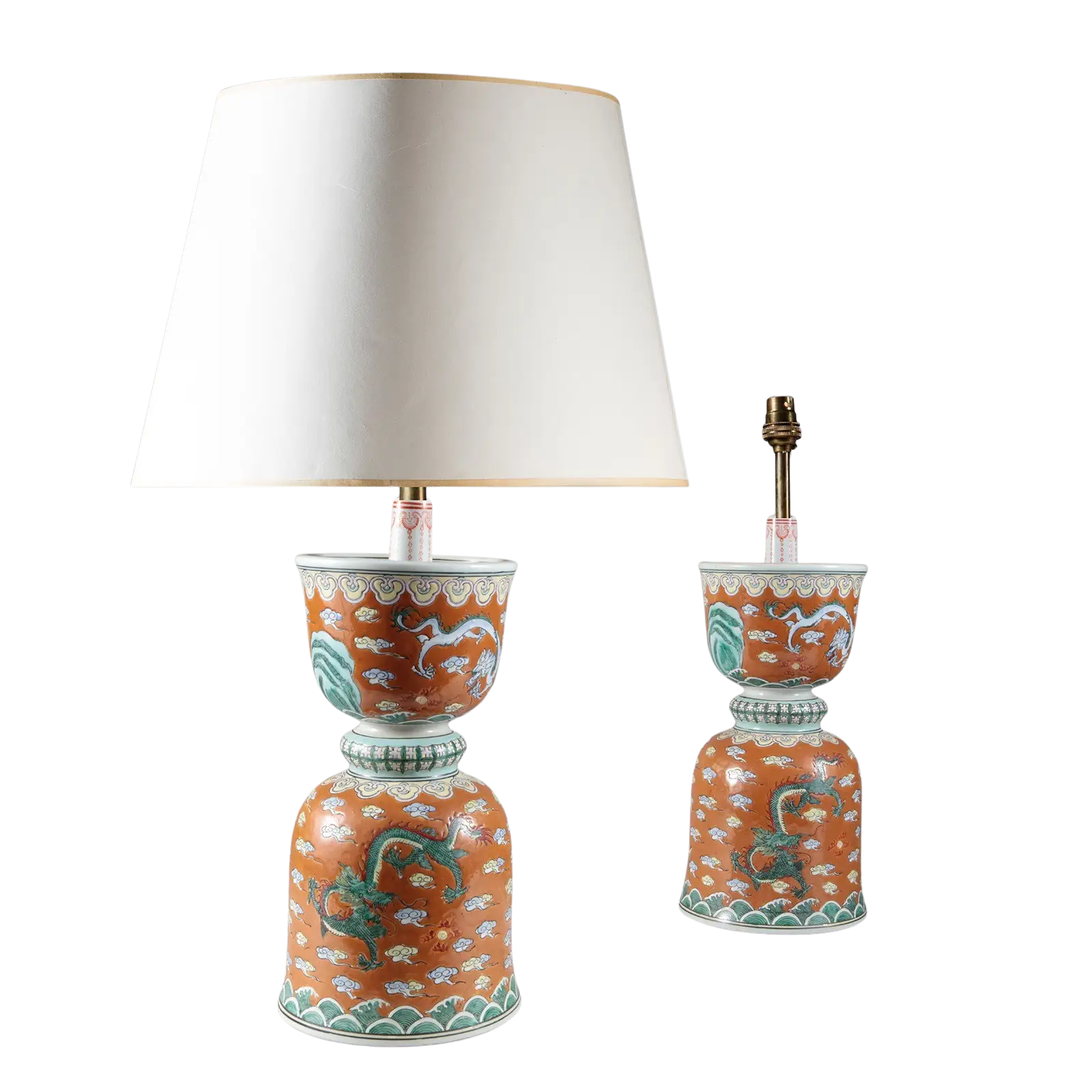 Antique Chinese Porcelain Table Lamps