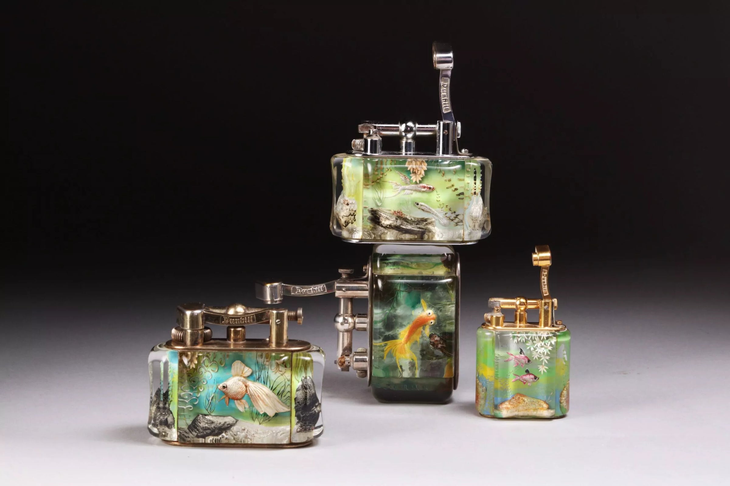 Ben Shillingford and the Dunhill Aquarium Table Lighter