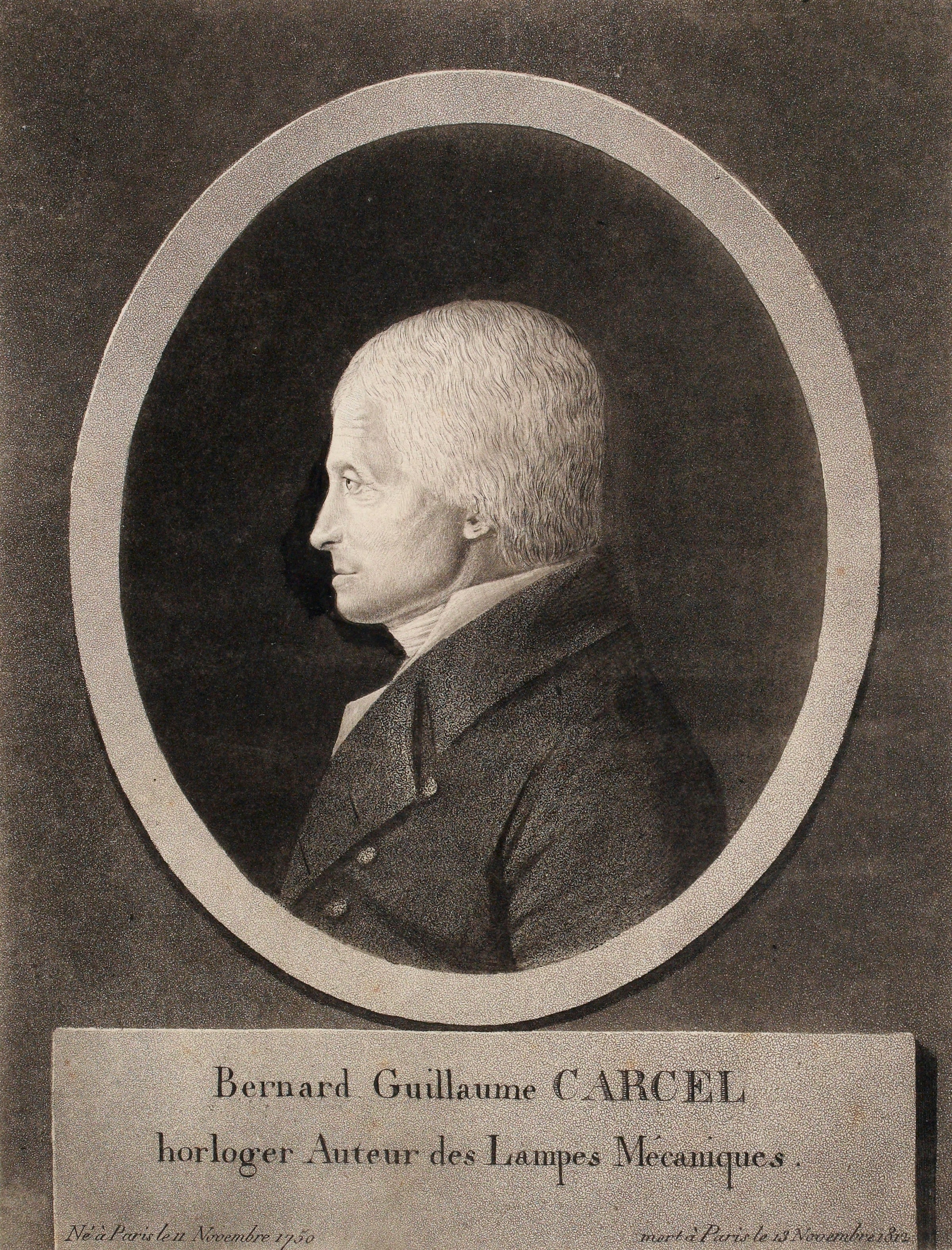 Bernard Guillaume Carcel