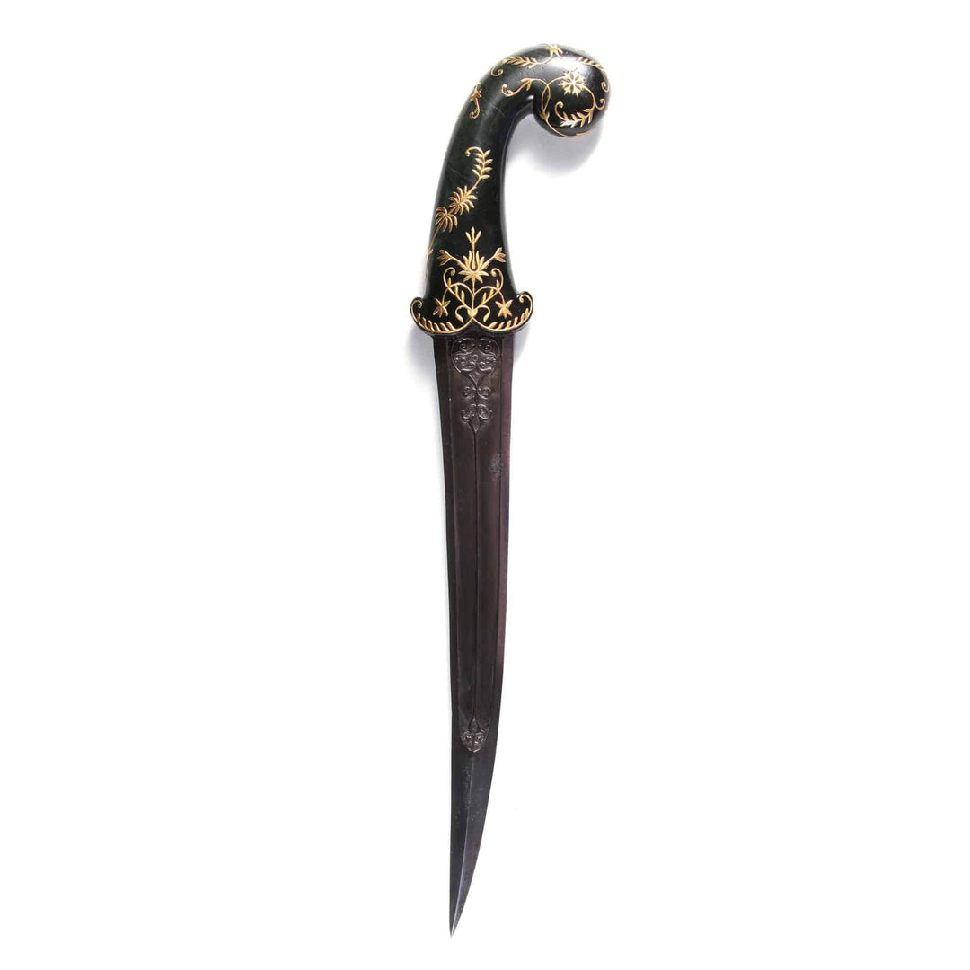 NEPHRITE JADE KHANJAR DAGGER